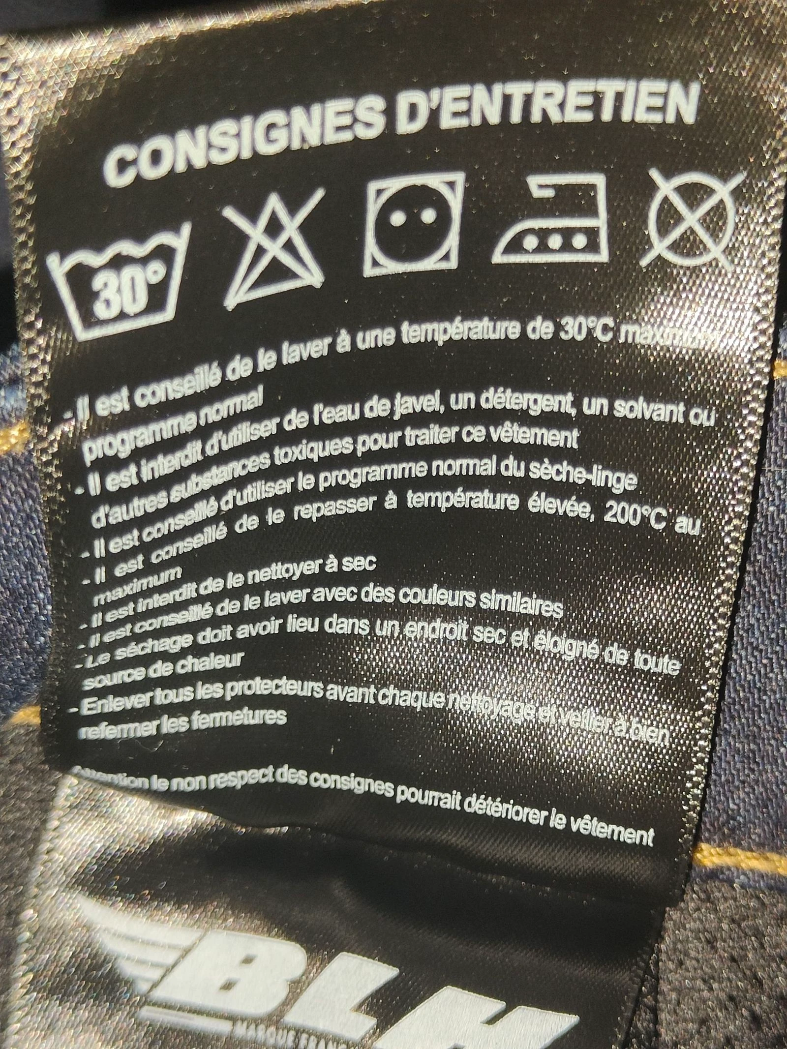 Equipamentos motard homem marca BLH tamanho 46 + 4 proteções – photo 19